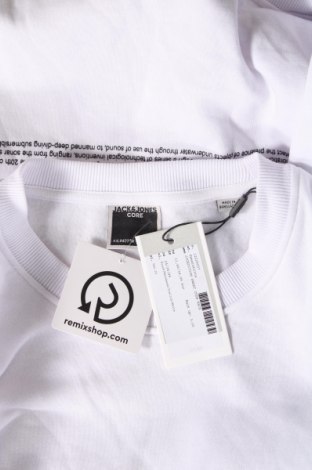 Ανδρική μπλούζα Core By Jack & Jones, Μέγεθος L, Χρώμα Λευκό, Τιμή 5,98 €