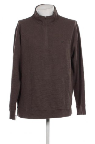 Ανδρική μπλούζα Dressmann, Μέγεθος 3XL, Χρώμα Καφέ, Τιμή 10,64 €