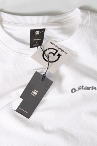 Ανδρική μπλούζα G-Star Raw, Μέγεθος M, Χρώμα Λευκό, Τιμή 63,79 €