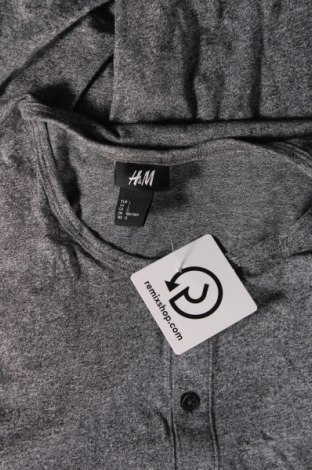 Pánske tričko  H&M, Veľkosť L, Farba Sivá, Cena  3,77 €