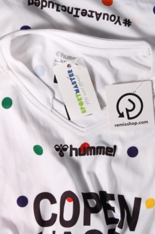 Ανδρική μπλούζα Hummel, Μέγεθος L, Χρώμα Λευκό, Τιμή 17,70 €