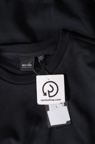 Ανδρική μπλούζα Only & Sons, Μέγεθος L, Χρώμα Μπλέ, Τιμή 7,99 €