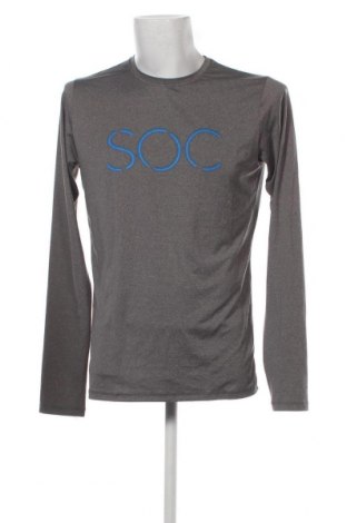 Ανδρική μπλούζα SOC, Μέγεθος M, Χρώμα Γκρί, Τιμή 9,02 €