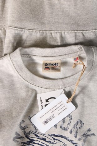 Herren Shirt Schott, Größe M, Farbe Grau, Preis € 37,85
