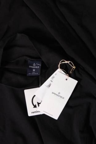 Мъжка блуза Springfield, Размер M, Цвят Черен, Цена 17,82 лв.