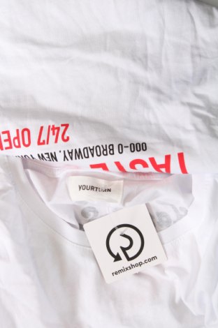 Herren Shirt Your Turn, Größe XXL, Farbe Weiß, Preis € 13,92