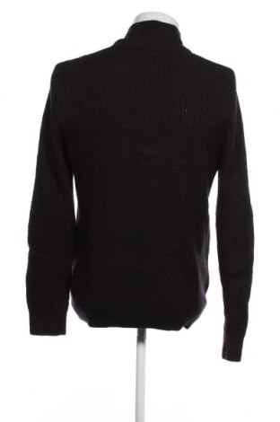 Jachetă tricotată de bărbați H&M, Mărime M, Culoare Negru, Preț 95,39 Lei