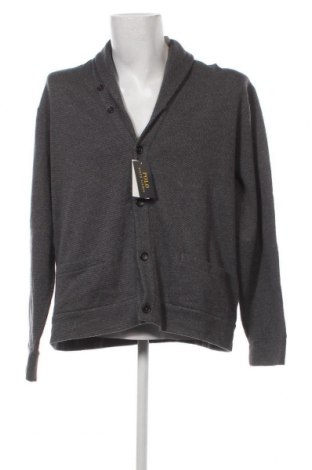 Jachetă tricotată de bărbați Polo By Ralph Lauren, Mărime XL, Culoare Gri, Preț 583,72 Lei