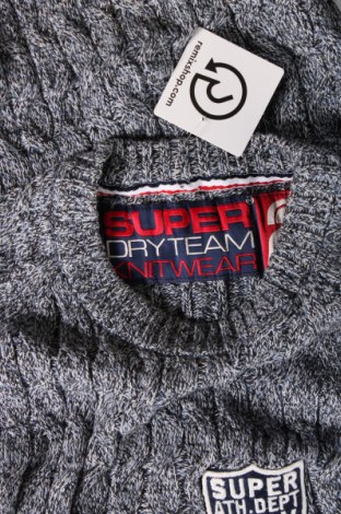 Ανδρικό πουλόβερ Superdry, Μέγεθος M, Χρώμα Μπλέ, Τιμή 14,49 €