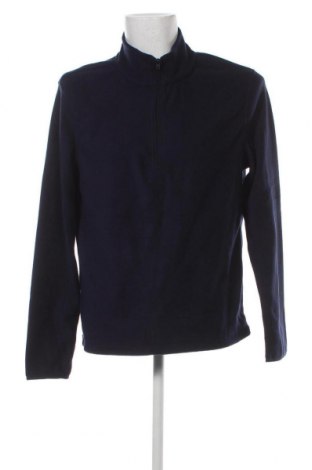 Ανδρική μπλούζα fleece Oviesse, Μέγεθος XL, Χρώμα Μπλέ, Τιμή 3,20 €