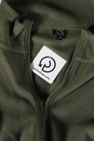 Ανδρική μπλούζα fleece Oviesse, Μέγεθος XXL, Χρώμα Πράσινο, Τιμή 15,98 €
