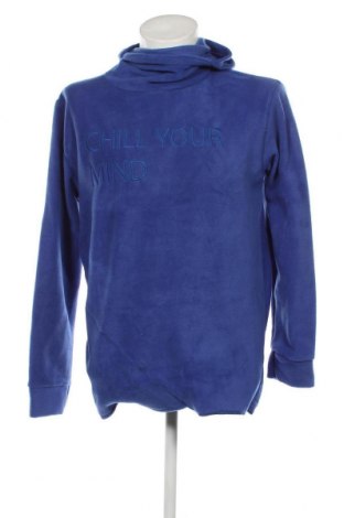 Herren Fleece Shirt RNT23 Jeans, Größe M, Farbe Blau, Preis 21,03 €