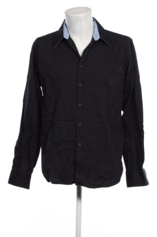 Ανδρικό πουκάμισο, Μέγεθος XL, Χρώμα Μπλέ, Τιμή 7,36 €