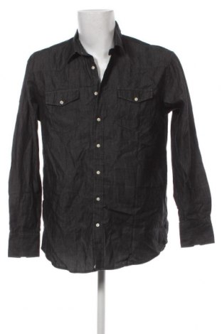 Ανδρικό πουκάμισο, Μέγεθος L, Χρώμα Γκρί, Τιμή 4,13 €