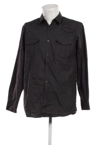Ανδρικό πουκάμισο Angelo Litrico, Μέγεθος L, Χρώμα Μαύρο, Τιμή 3,95 €