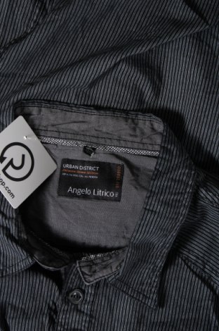 Ανδρικό πουκάμισο Angelo Litrico, Μέγεθος XL, Χρώμα Γκρί, Τιμή 6,10 €