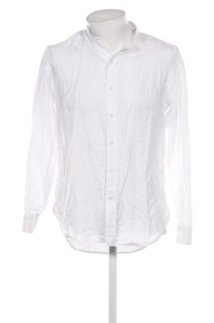 Мъжка риза Armani Collezioni, Размер M, Цвят Бял, Цена 207,29 лв.