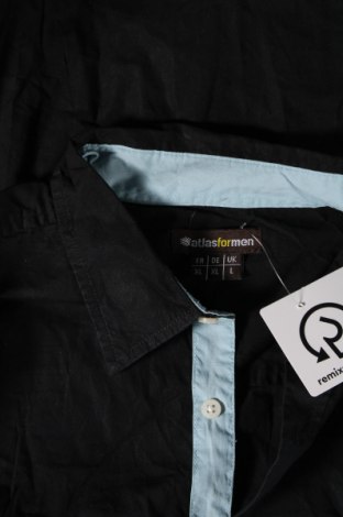 Ανδρικό πουκάμισο Atlas For Men, Μέγεθος XL, Χρώμα Μαύρο, Τιμή 5,38 €