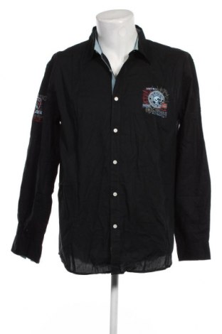 Ανδρικό πουκάμισο Atlas For Men, Μέγεθος XL, Χρώμα Μαύρο, Τιμή 7,89 €