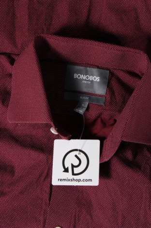 Herrenhemd BONOBOS, Größe M, Farbe Rot, Preis 17,40 €