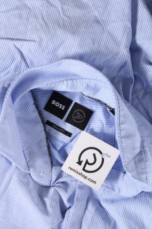 Ανδρικό πουκάμισο BOSS, Μέγεθος L, Χρώμα Μπλέ, Τιμή 51,34 €