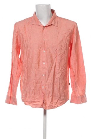 Ανδρικό πουκάμισο BOSS, Μέγεθος XXL, Χρώμα Πορτοκαλί, Τιμή 51,34 €