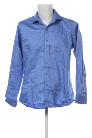 Мъжка риза Batistini, Размер L, Цвят Син, Цена 15,08 лв.