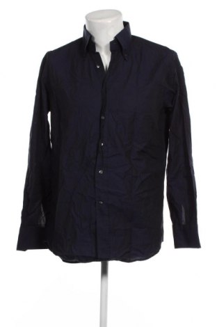 Ανδρικό πουκάμισο Borsalino, Μέγεθος L, Χρώμα Μπλέ, Τιμή 23,40 €