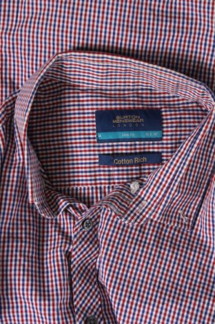 Мъжка риза Burton of London, Размер M, Цвят Многоцветен, Цена 6,48 лв.