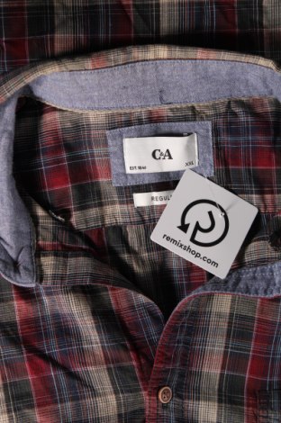 Ανδρικό πουκάμισο C&A, Μέγεθος XXL, Χρώμα Πολύχρωμο, Τιμή 4,49 €