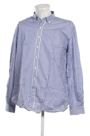 Мъжка риза Cafe Coton, Размер XXL, Цвят Син, Цена 72,00 лв.