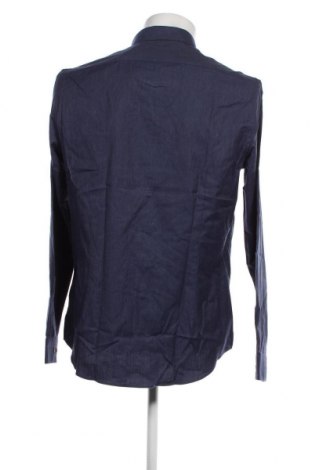 Ανδρικό πουκάμισο Calvin Klein, Μέγεθος L, Χρώμα Μπλέ, Τιμή 63,40 €
