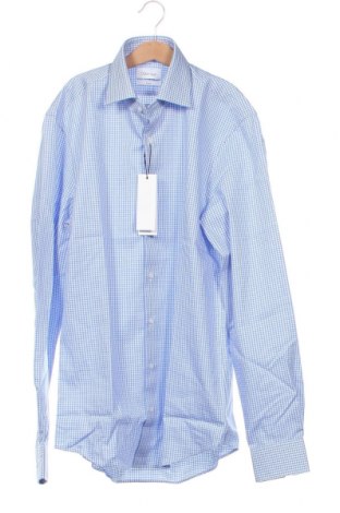Ανδρικό πουκάμισο Calvin Klein, Μέγεθος S, Χρώμα Μπλέ, Τιμή 29,80 €