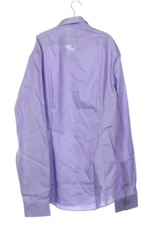 Herrenhemd Calvin Klein, Größe M, Farbe Lila, Preis 63,40 €