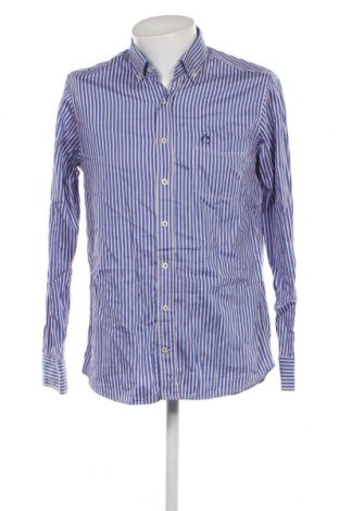 Ανδρικό πουκάμισο Campione, Μέγεθος M, Χρώμα Μπλέ, Τιμή 7,96 €
