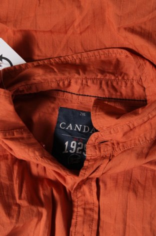 Ανδρικό πουκάμισο Canda, Μέγεθος XXL, Χρώμα Πορτοκαλί, Τιμή 17,94 €