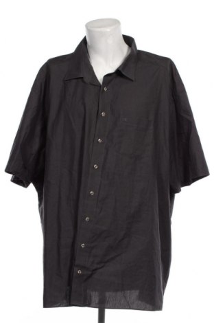 Ανδρικό πουκάμισο Casa Moda, Μέγεθος 5XL, Χρώμα Γκρί, Τιμή 19,98 €