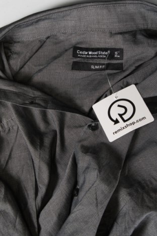 Herrenhemd CedarWood State, Größe M, Farbe Grau, Preis 4,64 €