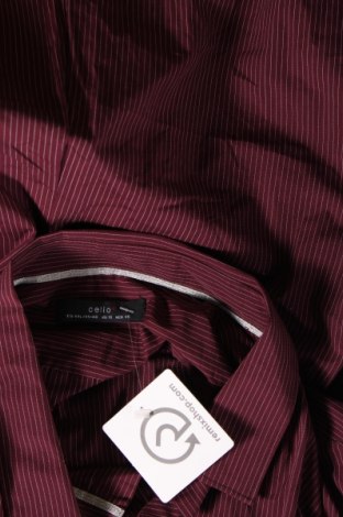 Ανδρικό πουκάμισο Celio, Μέγεθος XXL, Χρώμα Κόκκινο, Τιμή 6,10 €