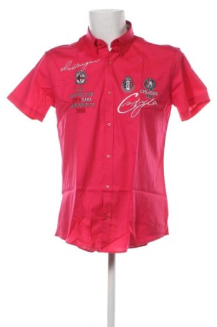 Herrenhemd Cipo & Baxx, Größe M, Farbe Rosa, Preis 14,72 €