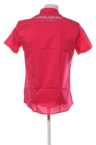 Мъжка риза Cipo & Baxx, Размер M, Цвят Розов, Цена 13,26 лв.