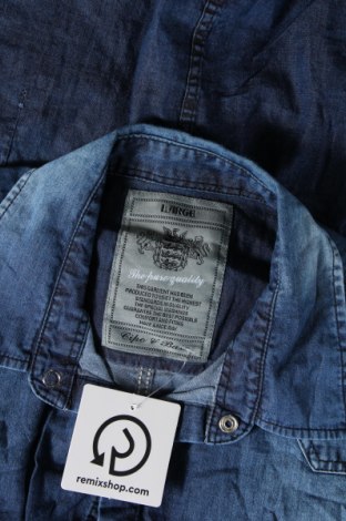 Ανδρικό πουκάμισο Cipo & Baxx, Μέγεθος L, Χρώμα Μπλέ, Τιμή 24,12 €