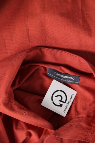 Ανδρικό πουκάμισο Club D'amingo, Μέγεθος L, Χρώμα Πορτοκαλί, Τιμή 3,81 €