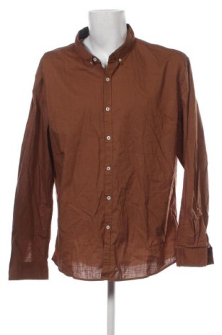 Ανδρικό πουκάμισο Connor, Μέγεθος 3XL, Χρώμα Καφέ, Τιμή 13,46 €