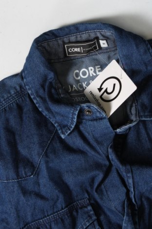 Мъжка риза Core By Jack & Jones, Размер S, Цвят Син, Цена 6,24 лв.