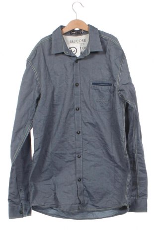Мъжка риза Core By Jack & Jones, Размер M, Цвят Син, Цена 6,00 лв.