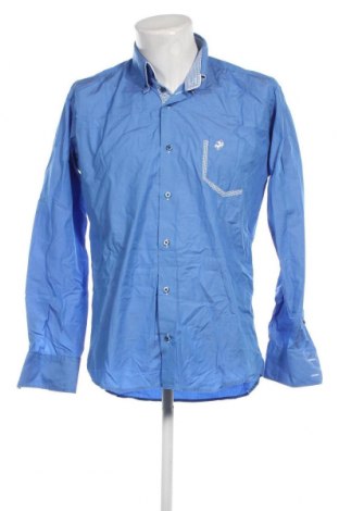 Ανδρικό πουκάμισο Culture, Μέγεθος L, Χρώμα Μπλέ, Τιμή 6,39 €