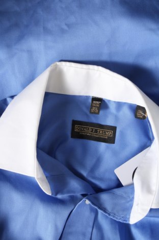 Herrenhemd Donald J. Trump, Größe M, Farbe Blau, Preis € 15,80