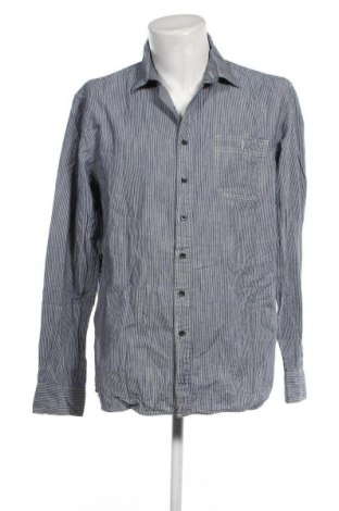 Ανδρικό πουκάμισο Dressmann, Μέγεθος XL, Χρώμα Μπλέ, Τιμή 5,20 €