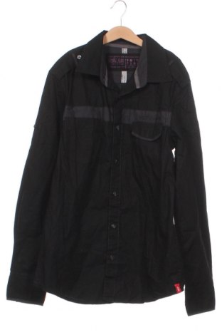 Мъжка риза Edc By Esprit, Размер S, Цвят Черен, Цена 4,80 лв.